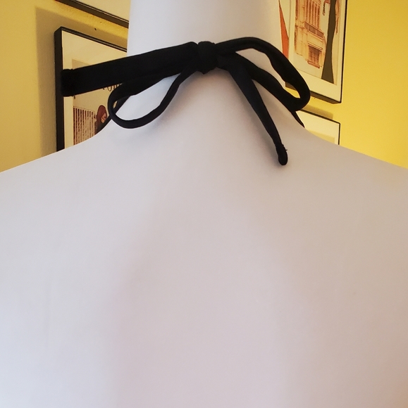 LADIES SWIMSUIT, LA BLANCA, TWO PIECE, SIZE 8, BLACK W/COVERUP DRESS - Picture 8 of 12